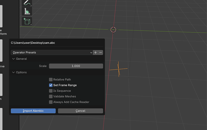 Abc camera export becomes empty - Basics & Interface - Blender Artists ...