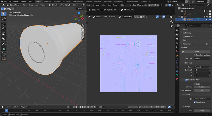 Bake Normal Map Problem - Materials and Textures - Blender Artists ...