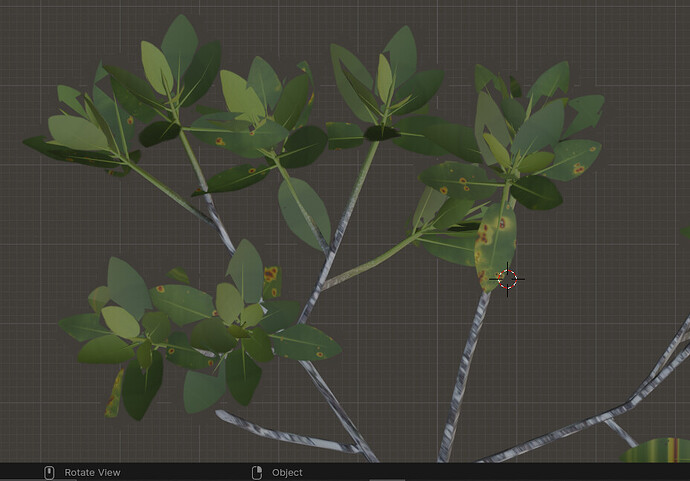 How to bake branches for tree with Alpha map? - Materials and Textures ...