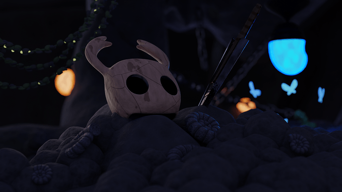 Desolate hollow knight helmet (needs feedback) - Works in Progress ...