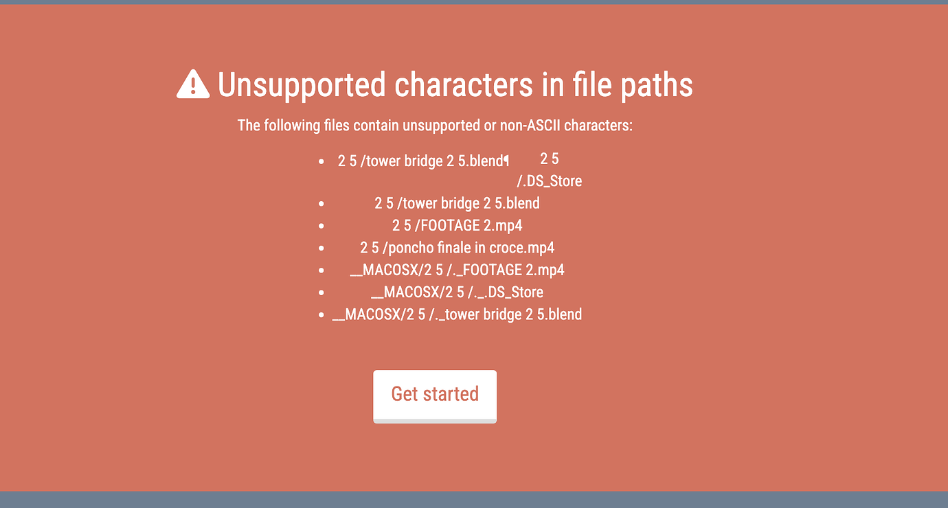 Problem with file paths in zip on render farm - Technical Support ...