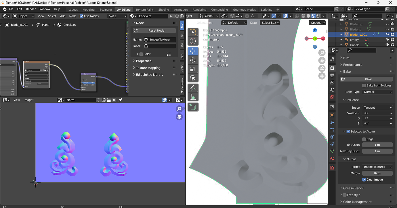 Normal Map Baking issues [Solved] - Materials and Textures - Blender ...