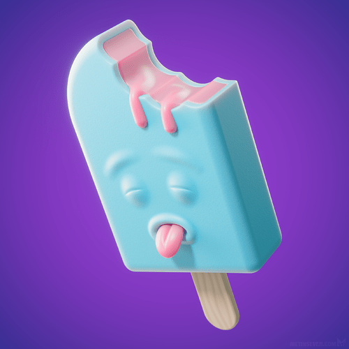metin-seven_3d-modeler-character-designer_cartoon-kawaii-ice-cream-popsicle_2