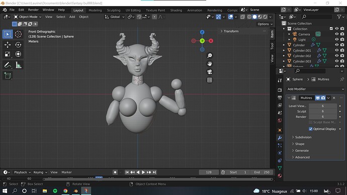 No sculpting when in sculpt mode - Basics & Interface - Blender Artists ...