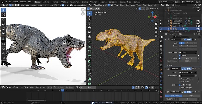 T-RexU1UVmap1
