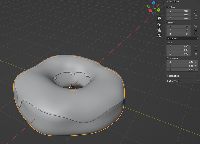 donut dimensions