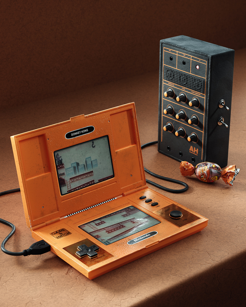 Game&watch - Finished Projects - Blender Artists Community