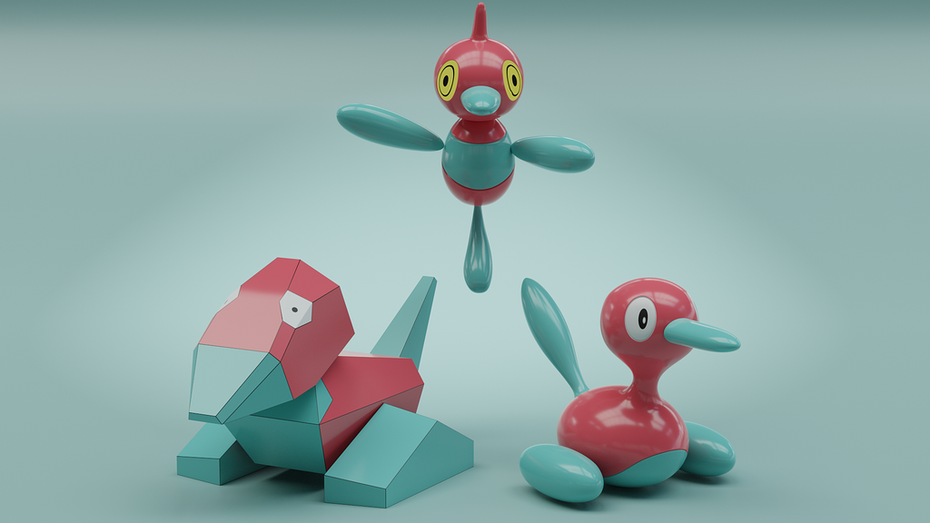 Basic Pokemons - Finished Projects - Blender Artists Community