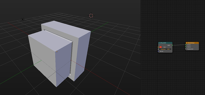 Why does my object have the same material in texture paint mode ...