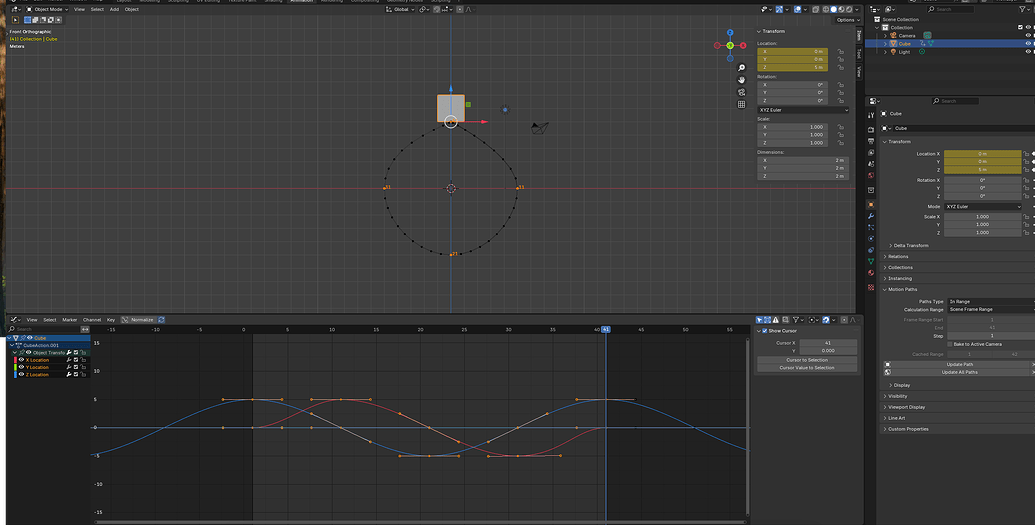MOTION PATH - Error - Animation and Rigging - Blender Artists Community