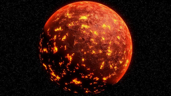 Lava Planet Render compressed