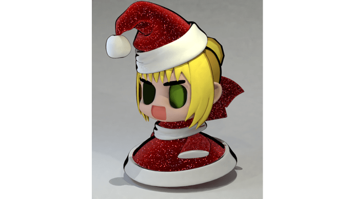 padoru test render 01