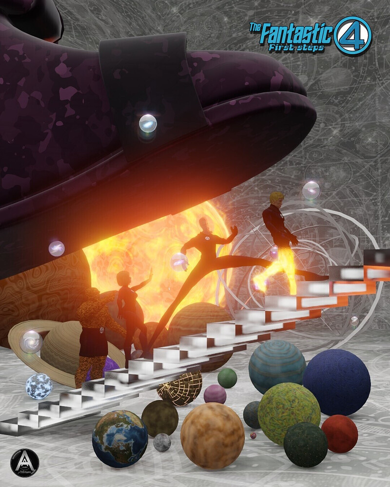 The Fantastic 4: First Steps - Finished Projects - Blender Artists ...