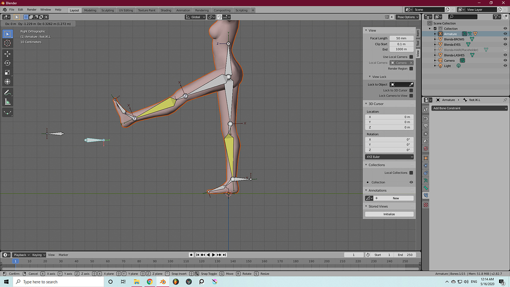 IK leg flipping 180 degrees - Animation and Rigging - Blender Artists ...