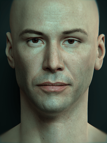 Keanu Reeves Skeleton Project Keanu Reeves - Finished Projects - Blender Artists Community