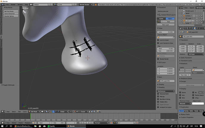 Blender Bsurfaces Problem, Please Help - Modeling - Blender Artists ...