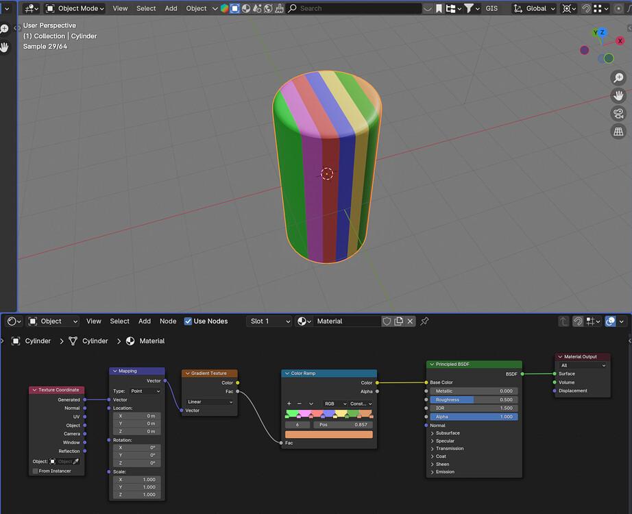 Shading a cylinder - Modeling - Blender Artists Community