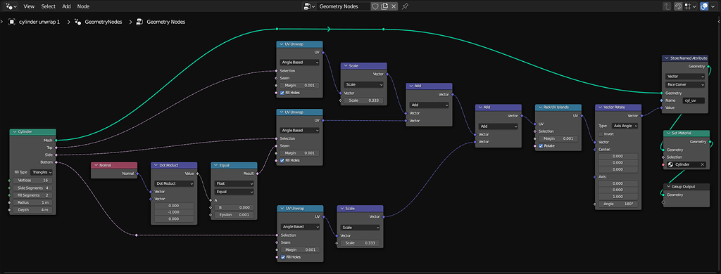 Procedural UV Unwrap test - Blender Tests - Blender Artists Community