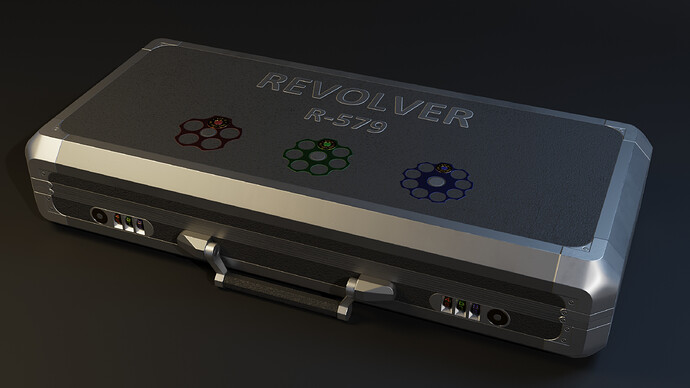 21. Revolver R-579 - Case Top
