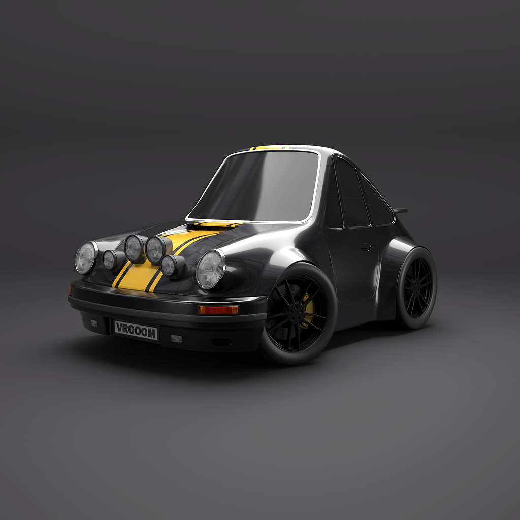 Stylised Porsche