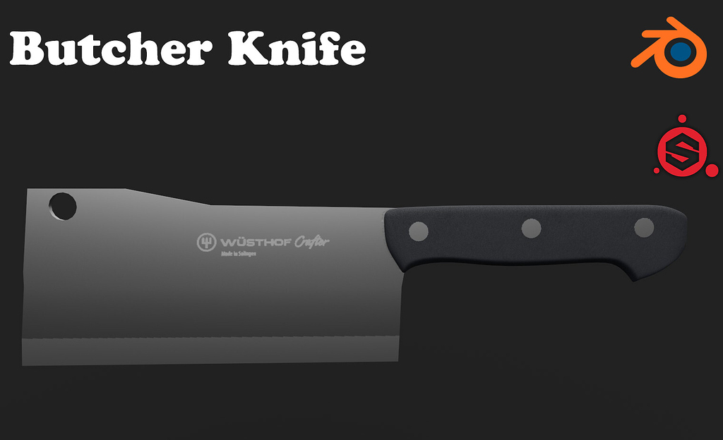 Kitchen Knife 2 - Finished Projects - Blender Artists Community
