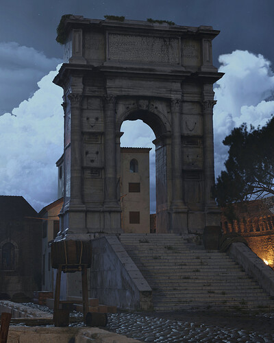Ancona_port_medieval_Night_light_2_1
