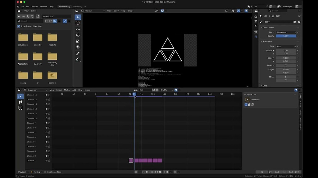 Meta Strips Example Add-on: Make scaled image strips automatically - Released Scripts and ...