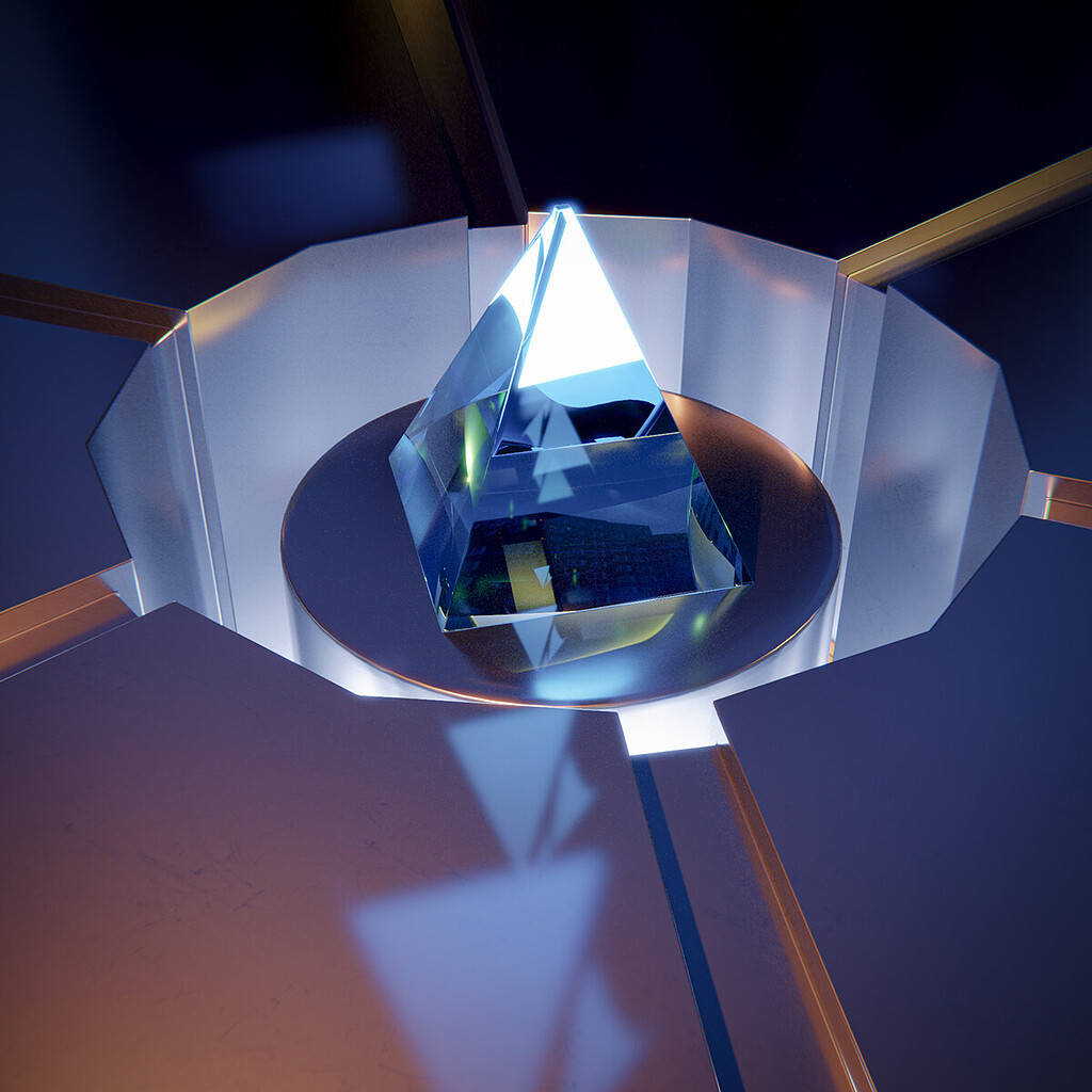 Prism - caustics study - Finished Projects - Blender Artists Community