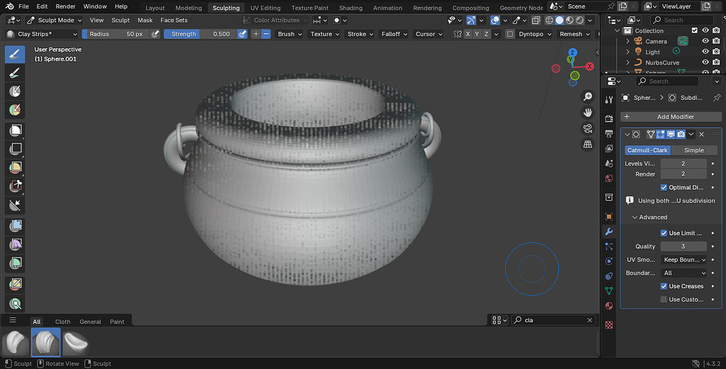 Model with a weird pixelated effect - Modeling - Blender Artists Community