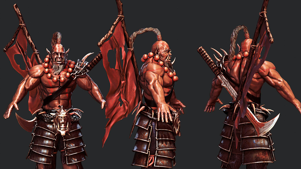 BladeMaster wip - Works in Progress - Blender Artists Community