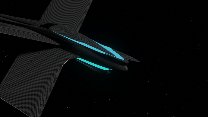 sleek spaceship 2