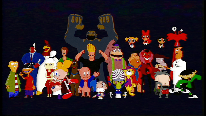 all characters render updated vhs