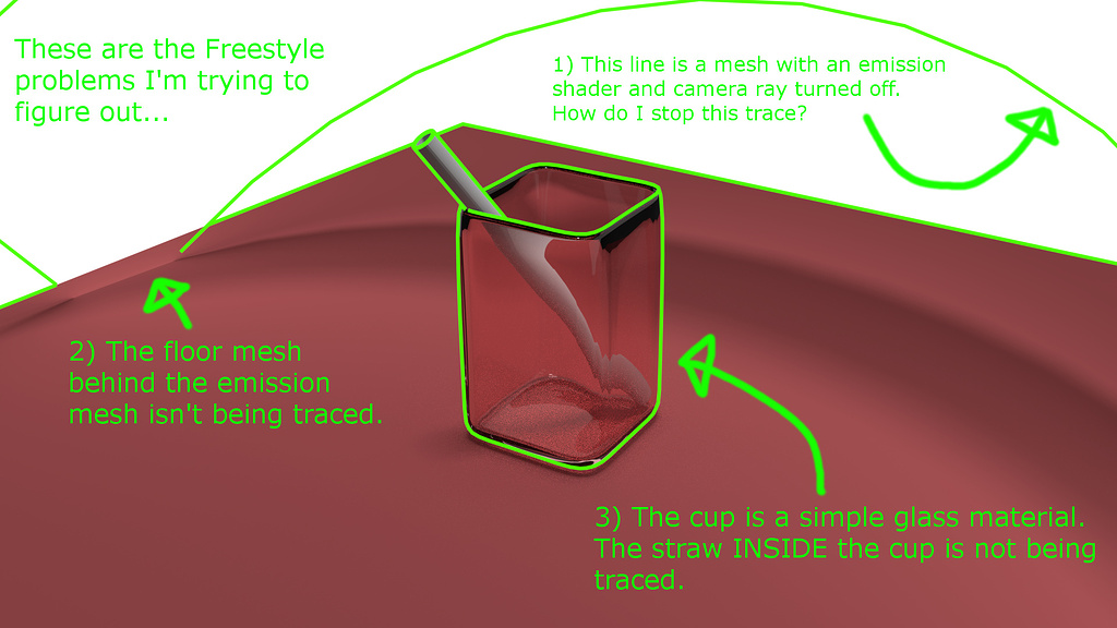 Freestyle rendering problems - Technical Support - Blender Artists ...