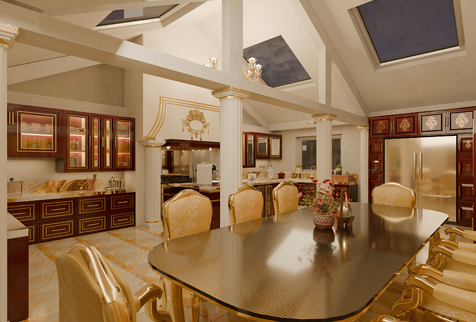 modern & victorian kitchen 7