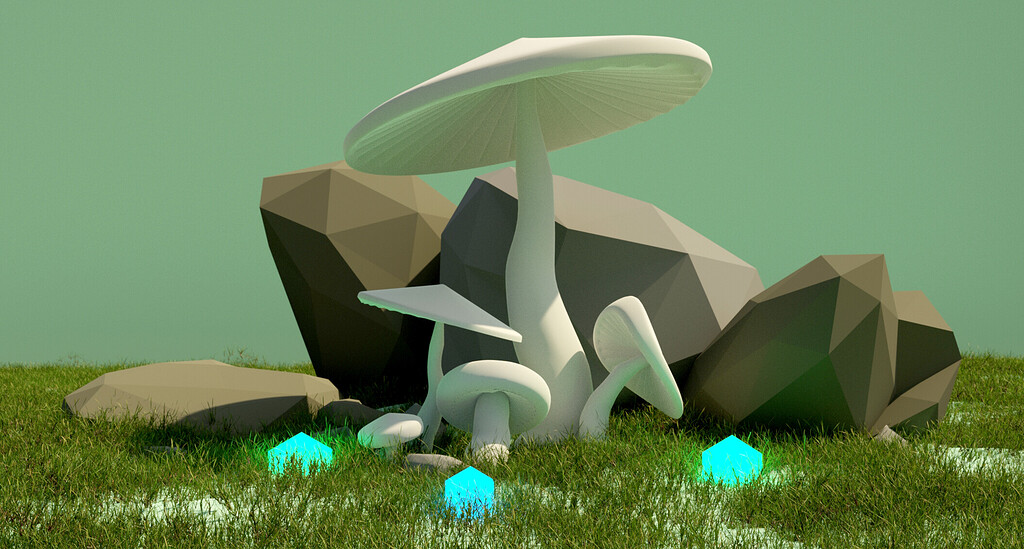 Mushroom - Focused Critiques - Blender Artists Community