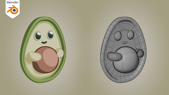 Kawaii Avocado Thumbnail
