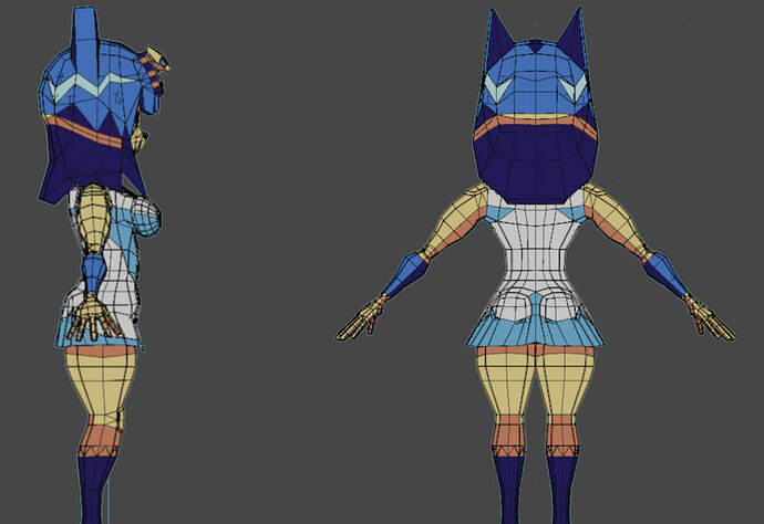 Is this topology correct for a 5,000 tri model? - Modeling - Blender ...