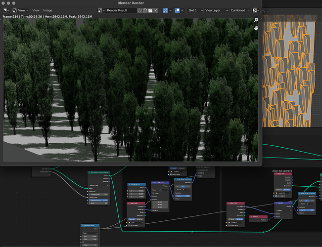 Tree Material 2d 2D-Trees with better shadows / part2 - Materials and Textures - Blender ...