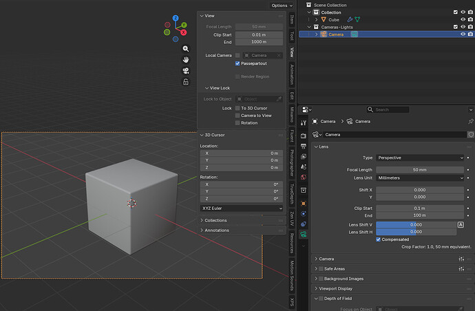 Viewport - Clipping Distance Issues - Basics & Interface - Blender ...