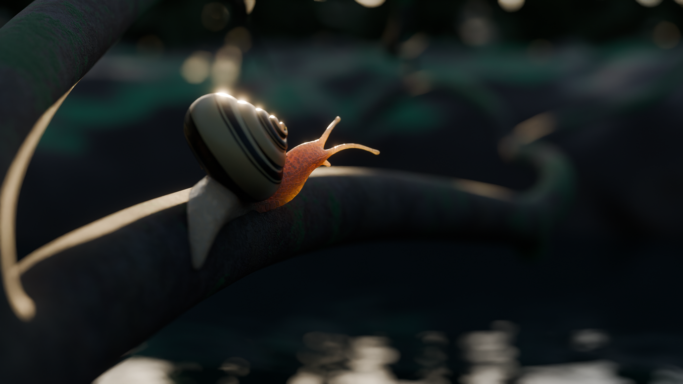 Wandering Snail - Finished Projects - Blender Artists Community