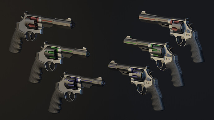 43. Revolver R-579 - Revolvers - Kits Side