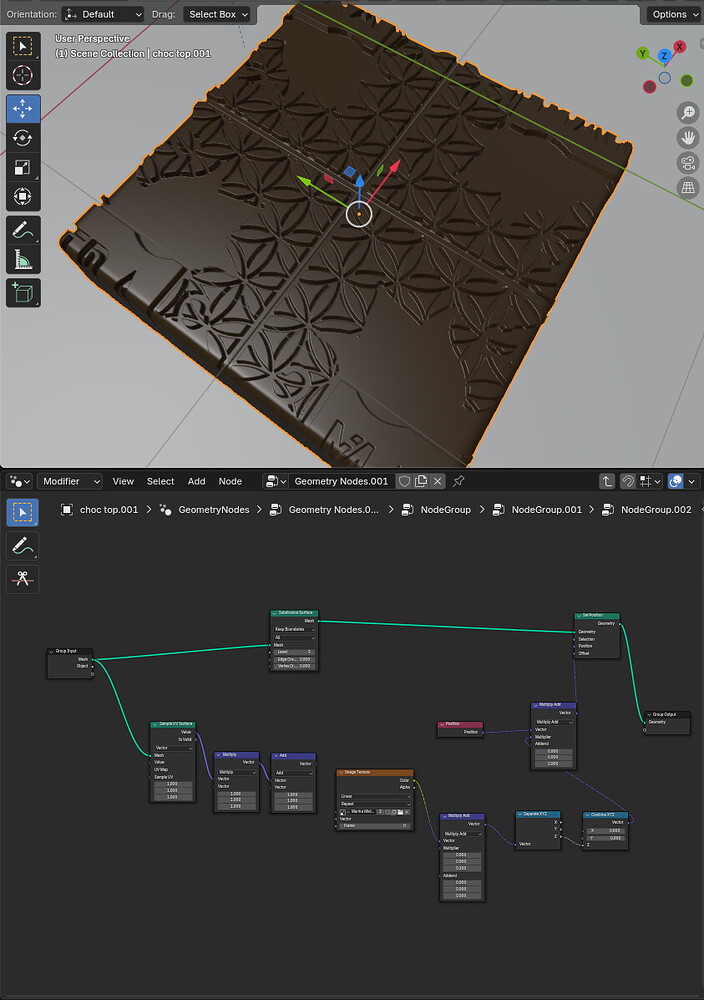 Image texture in geometry nodes - Materials and Textures - Blender ...