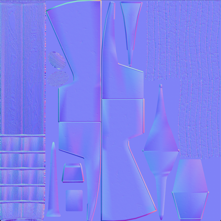 Problem with normal map artifacts along beveled edges - Materials and ...