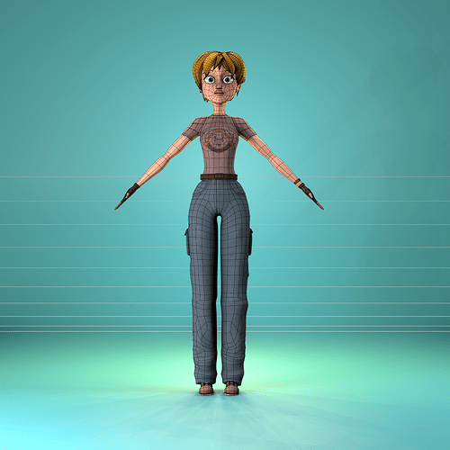 3D Character - Finished Projects - Blender Artists Community