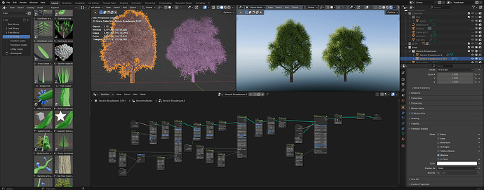 Procedural Grassy Landscape - Finished Projects - Blender Artists Community
