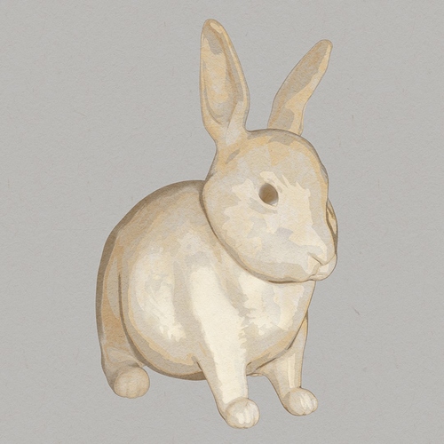 watercolor bunny 4