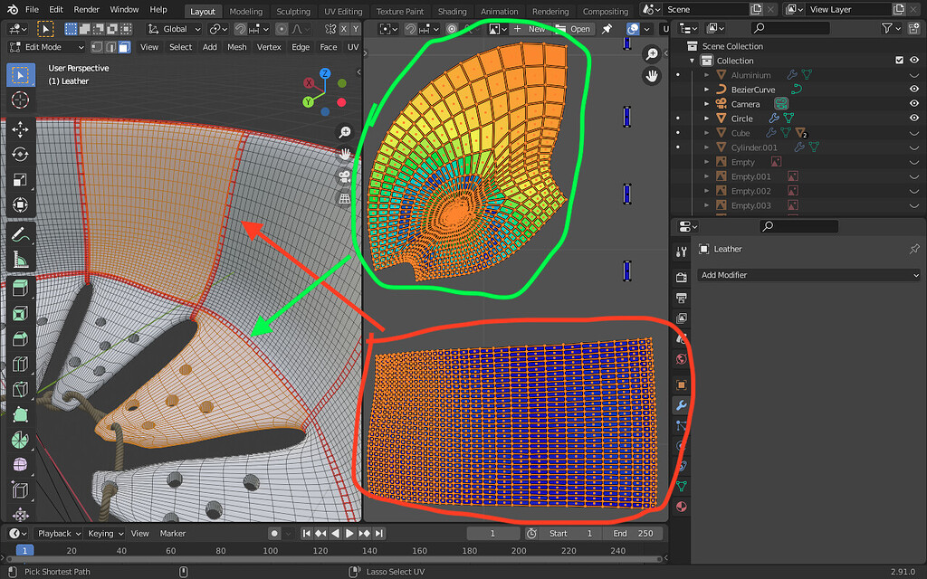 Problem with UV editing - Modeling - Blender Artists Community