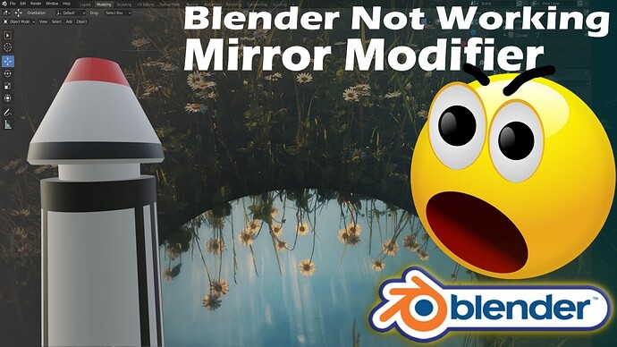 Blender Not Working Mirror Modifier Broken