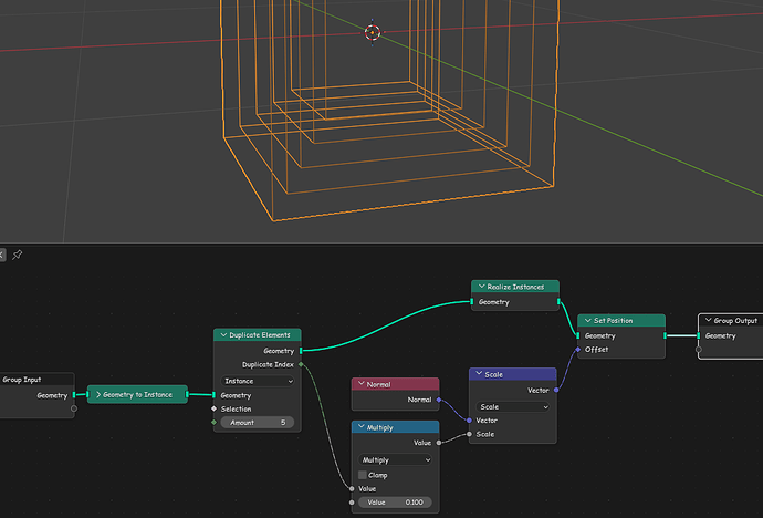 Geo Nodes: Array model along mesh normals - Modeling - Blender Artists ...
