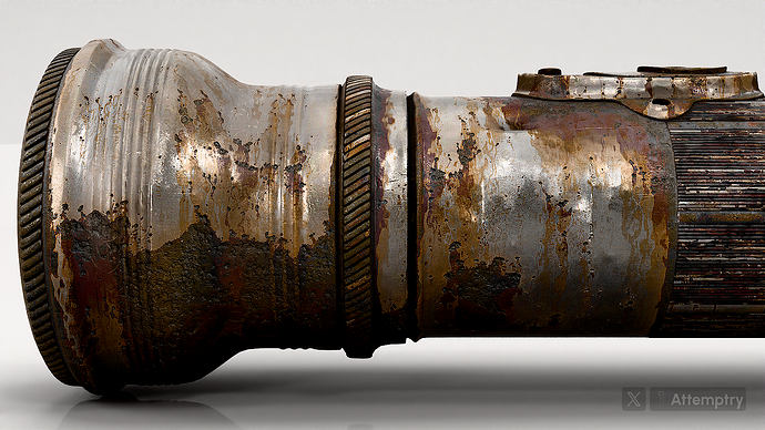 Antique Flashlight (wip) - Works in Progress - Blender Artists Community